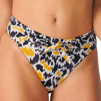 Sloggi Shore Fancy Guppy Bikini Tai Versch.kleure/Patroon,Geel,Zwart - X-Small,Small