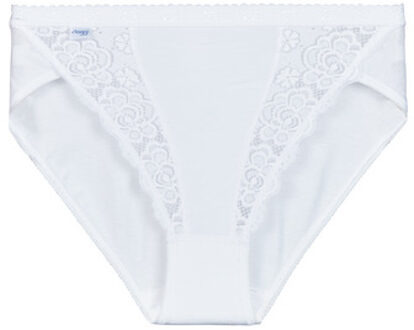 Sloggi Slips Sloggi Chic Tai PACK DE 4" Wit - 38, 42, 44, 48, 50