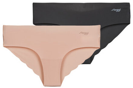 Sloggi Slips Sloggi ZERO Microfibre 2.0 Hipster PACK DE 2" Beige - S, XL, XS