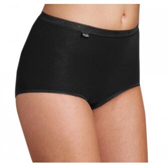 Sloggi Zwarte Sloggi basic maxi dames slip