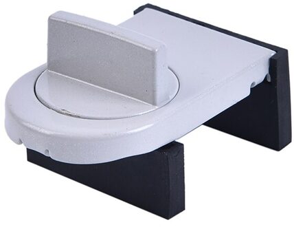 Sloten Op Windows Verstelbare Veiligheid Deur Klink Mobiele Venster Verzekering Lock Anti-Diefstal Bescherming Lock Venster Stoppers Zilver