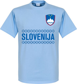 Slovenië Team T-Shirt - Licht Blauw