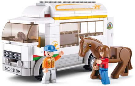 Sluban Paardentransport Bouwset Multikleur