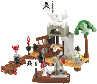Sluban pirate - schateiland m38-b0278 Multikleur