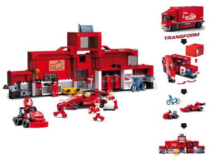 Sluban Racing Team: Truck Pitstop (M38-B0375)