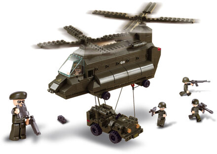 Sluban transporthelikopter Multikleur