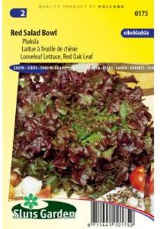 Sluis Garden Pluksla Red Salad Bowl