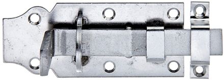 Sluitgrendel Met Platte Greep - Rvs - 100x45 Mm