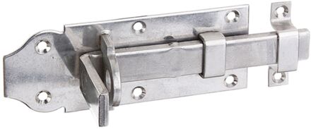 Sluitgrendel Met Platte Greep - Rvs - 120x45 Mm