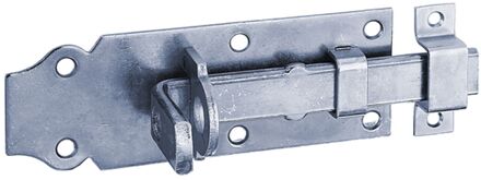 Sluitgrendel Met Platte Greep - Verzinkt Staal - 100x44 Mm