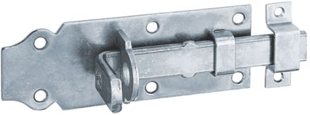 Sluitgrendel Met Platte Greep - Verzinkt Staal - 120 Mm