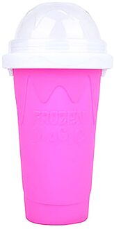 Slushy Maker Blender Keuken Diy Dubbele Cup Smoothie Pinch Ice Cup Siliconen Draagbare 250Ml Knijpt Icys Cup Draagbare Blender