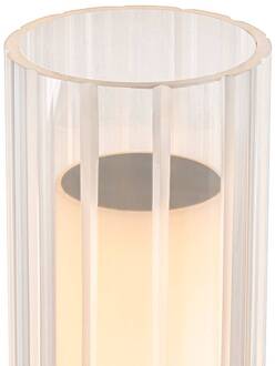 SLV badkamer wandlamp Lygant dubbel, messingkleurig, aluminium