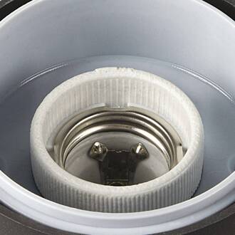 SLV Buitenwandlamp SLV Grafit in cilindervorm antraciet, opaalwit