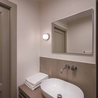 SLV Cyft LED wandlamp, zwart, aluminium, Ø 13,2 cm, CCT zwart, helder