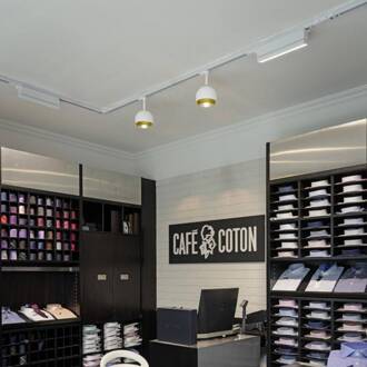 SLV Dekoring Light Eye 150, goudkleurig mat, Ø 14 cm, metaal