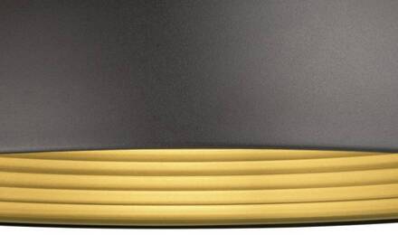 SLV hanglamp Forchini M, 50 cm, zwart/goudkleurig, metaal zwart, goudkleurig