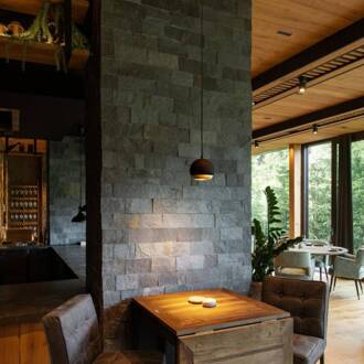 SLV hanglamp Light Eye 150, zwart, Ø 15 cm, metaal zwart mat