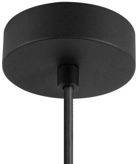 SLV hanglamp Light Eye 90, zwart, Ø 9 cm, metaal