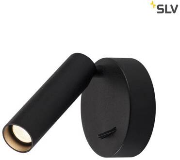 SLV KARPO zwart bedlamp