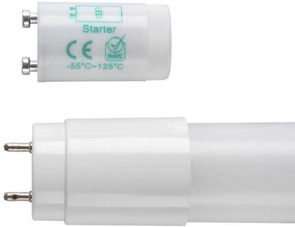 SLV LED buis V T8, G13, 22 W, lengte 151 cm, 4.000 K wit / opaal