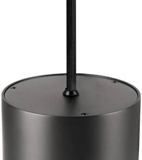 SLV LED hanglamp Oculus, bronskleurig, Ø 9 cm, dimbaar naar warm donker bronskleurig