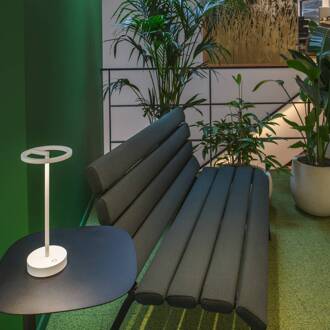 SLV LED oplaadbare lamp Vinolina One, wit, 2.700 K, hoogte 33 cm