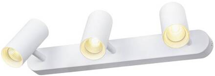 SLV LED plafondspot Noblo, 3.000 K, wit, lengte 40 cm