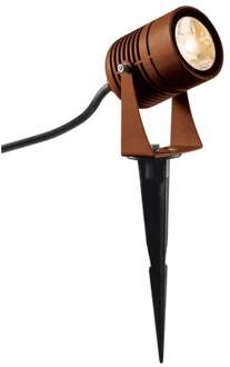 SLV LED Spike bruin tuinspot