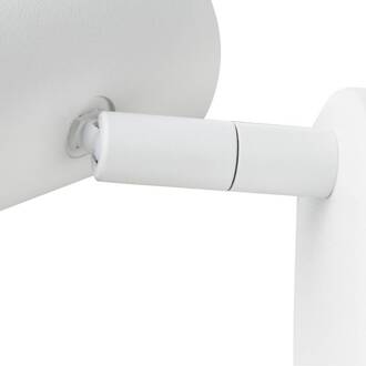 SLV LED wandspot Noblo, 3.000 K, wit, 13 cm, metaal