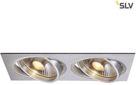 SLV New Tria 2 ES111 230V ALU inbouwspot