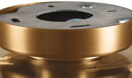 SLV Pantilo Rope 19 plafondlamp, bruin/amber/goud, glas natuurlijk bruin, amber, goud