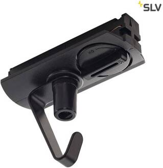 SLV Pendeladapter + haak 1-fase ZWART