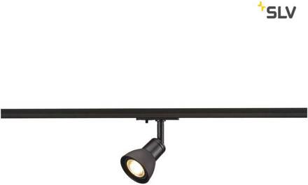 SLV Puria Zwart 1-fase railverlichting