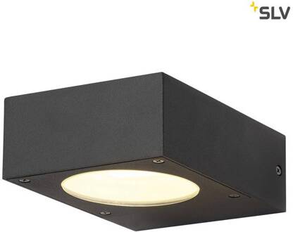 SLV Quadrasyl WL15 antraciet wandlamp