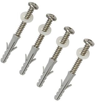 SLV Schroeven set 4/stuks RVS