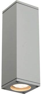 SLV THEO Up/Down grijs wandlamp