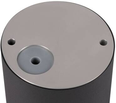 SLV Varyt badkamer plafondlamp, zwart, aluminium, Ø 12 cm