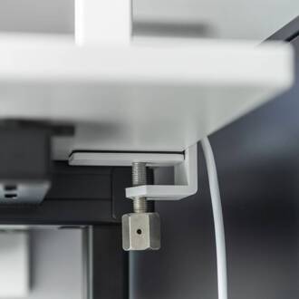 SLV Werklamp LED klemlamp, wit