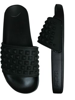 Slydes Legacy Zwart Dames Sliders - EU 36 / UK 3