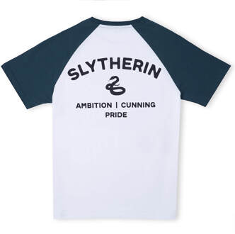Slytherin House Panelled T-Shirt - Green - XS Groen