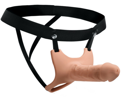 SM - Holle Siliconen Dildo Strap-On - SM - Holle Siliconen Dildo Strap-On