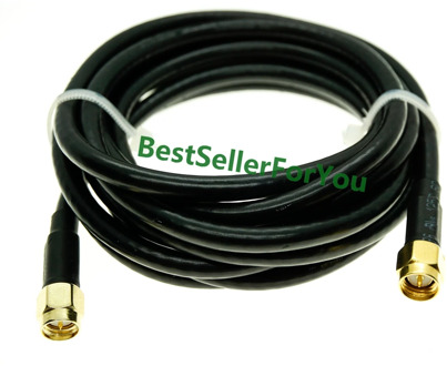 SMA Male to SMA Male RG58 50 ohm Coax Cable Pick Your Length High Quality