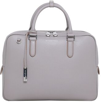 Smaak Amsterdam Adam Workbag taupe schoudertas heren - H 31 x B 40 x D 8 cm