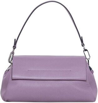 Smaak Amsterdam Aileen Crossbody fig damestas Paars - H 17 x B 35 x D 15 cm
