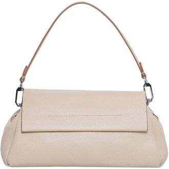Smaak Amsterdam Aileen Crossbody limestone damestas Beige - H 17 x B 35 x D 15 cm