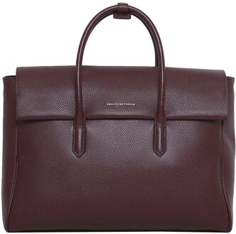 Smaak Amsterdam Barbra handtas XL bordeaux Donker rood