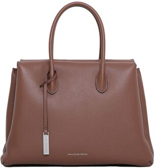 Smaak Amsterdam Bette Crossbody camel handtas dames Cognac - H 25 x B 38 x D 14 cm