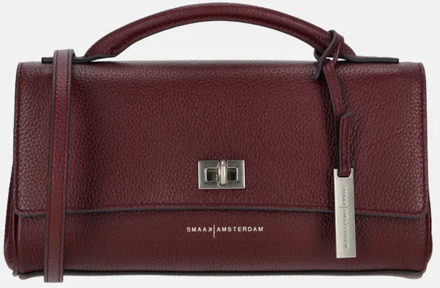 Smaak Amsterdam Charlton handtas S bordeaux Donker rood