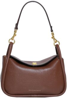 Smaak Amsterdam Cliff Crossbody camel damestas Cognac - H 16 x B 27 x D 10 cm